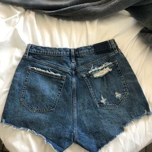 Abercrombie and Fitch High Rise Mom Shorts
